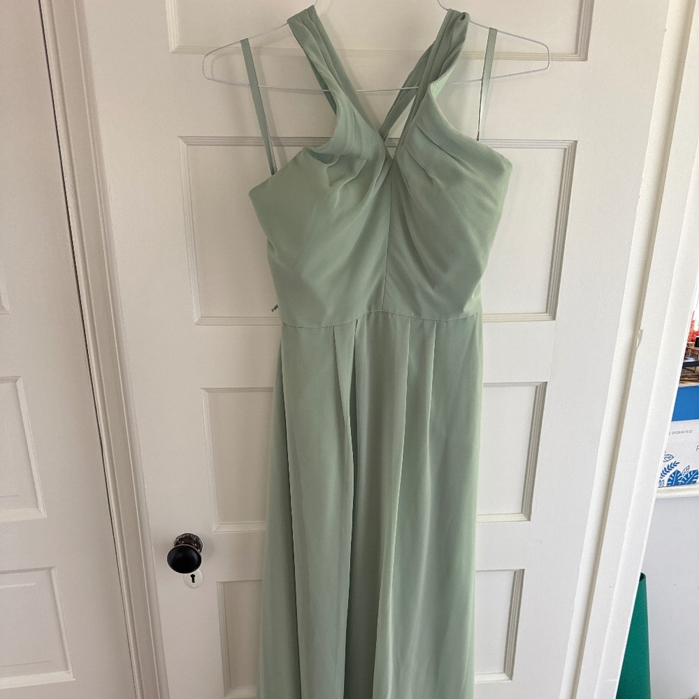 Sage Green Bridesmaid Dress